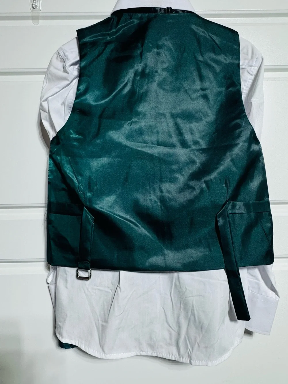 NWT Kids World of USA Boys Hunter Green Four Piece Formal Suit Size 10